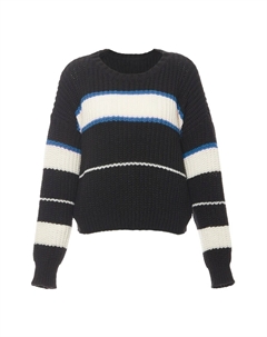 Тонкий вязаный свитер Sweater, черный Mymo