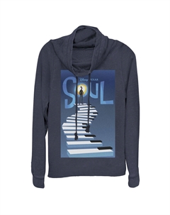 Пуловер с воротником-хомутом и плакатом Disney/Pixar's Soul Licensed character