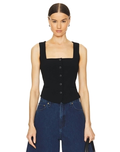 Марианский жилет, черный Rag & bone