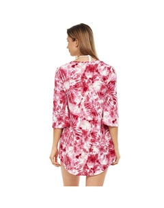 Женская купальная туника с v-образным вырезом Jordan taylor