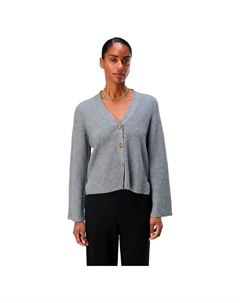 Свитер Ditte Re cardigan, серый Object