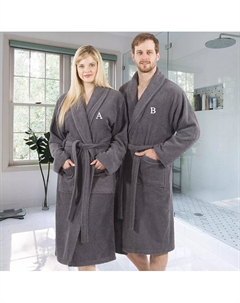 Linum Домашний текстиль Турецкий хлопок Персонализированный унисекс махровый халат Халат Linum home textiles