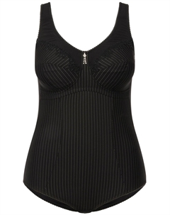 Боди, черный Ulla popken