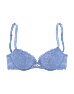 Бюстгальтер пуш ап, светло синий Lascana
