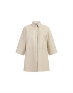 Кожаная куртка Lederhemd, белый Dreimaster