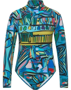 Боди De Vita, синий Carlo colucci