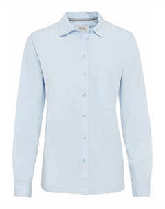 Блуза Hemd aus Organic Cotton, светло-синий Camel active