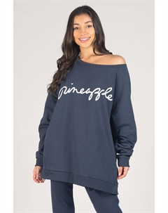 Серая толстовка оверсайз, серый Pineapple