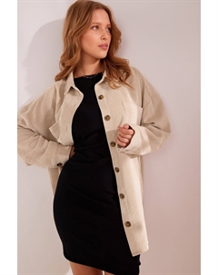 Легкая вельветовая куртка-рубашка Next