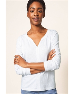 Длинная рубашка-рубашка Nelly, белый White stuff