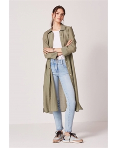 Длинная рубашка, зеленый Next