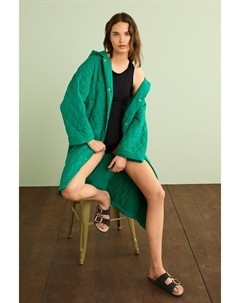 Халат на флисовой подкладке, зеленый Next