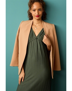 Платье макси со складками, зеленый Next