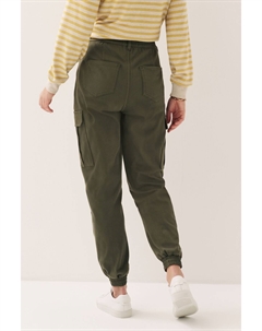 Джоггеры-карго из джерси из денима, зеленый Next