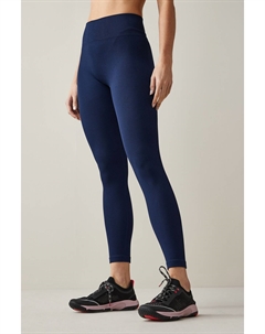 Леггинсы в рубчик с завышенной талией, синий Next