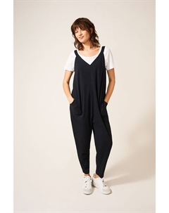 Комбинезон Selina из джерси, черный White stuff