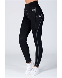 Черные леггинсы с карманом, черный Pineapple