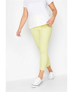 С уважением Укороченные джеггинсы Grace Curve, желтый Yours
