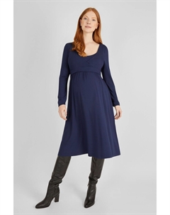 Платье для беременных и кормящих женщин, синий Jojo maman bébé