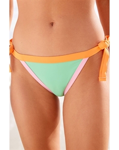 Плавки бикини с завязками по бокам и контрастной отделкой, розовый Next