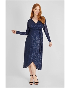 Платье и пайетками, синий Jojo maman bébé