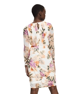 Белое платье длиной до колена, белый Esprit