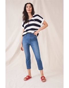 Синие укороченные джеггинсы Janey, синий White stuff