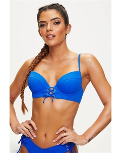 Синий лиф бикини Catalina на косточках, синий Ann summers