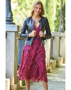 Сетчатое платье, розовый Sosandar