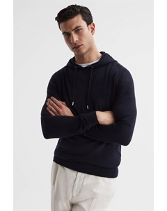 Худи Голландия из шерсти мериноса, синий Reiss