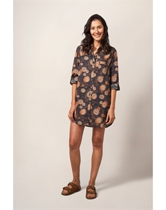 Удлиненная рубашка Orange Carrie, оранжевый White stuff