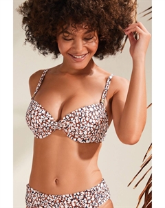 Верх бикини моделирующий фигуру и утягивающий живот, белый Next