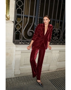 Элегантный бархатный жакет, красный Next