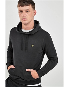 Толстовка через голову, черный Lyle & scott