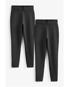 Комплект из 2 пар леггинсов из ткани понте, синий Next