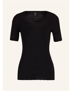 Рубашка Lounge-TRUE CONFIDENCE mit Seide, черный Calida