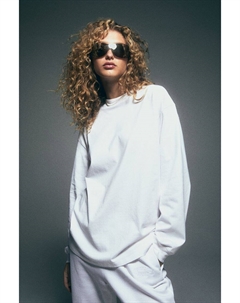 Трикотажный топ с длинными рукавами H&m