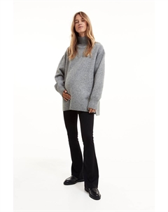 МАМА Расклешенные брюки из джерси H&m