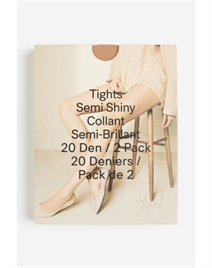 Набор из 2 колготок плотностью 20 ден H&m