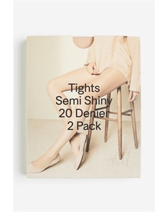 Набор из 2 колготок плотностью 20 ден H&m