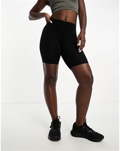 Черные базовые шорты-леггинсы из двух пар DESIGN Hourglass Asos