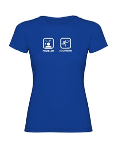 Футболка Problem Solution Smash, синий Kruskis