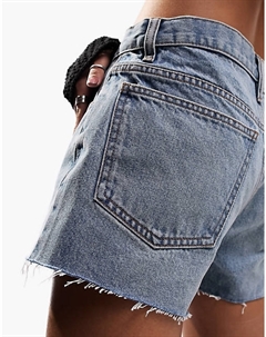 Свободные синие джинсовые шорты DESIGN Asos