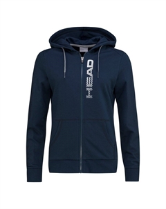 Толстовка Club Greta Full Zip на молнии с логотипом бренда, синий Head
