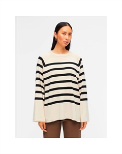 Свитер Ester O Neck, бежевый Object