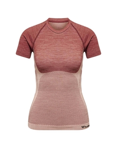 Бесшовная футболка с коротким рукавом Cleaa, розовый Hummel