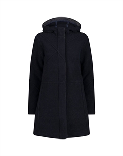 Пальто Fix Hood 31M3136, черный Cmp