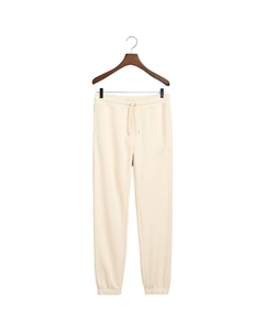 Спортивные брюки Reg Tonal Shield, бежевый Gant