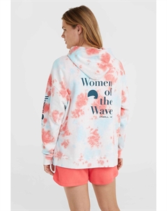 Толстовка WOW, цвет pink ice cube tie dye O`neill