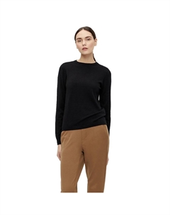 Свитер Thess O Neck, черный Object